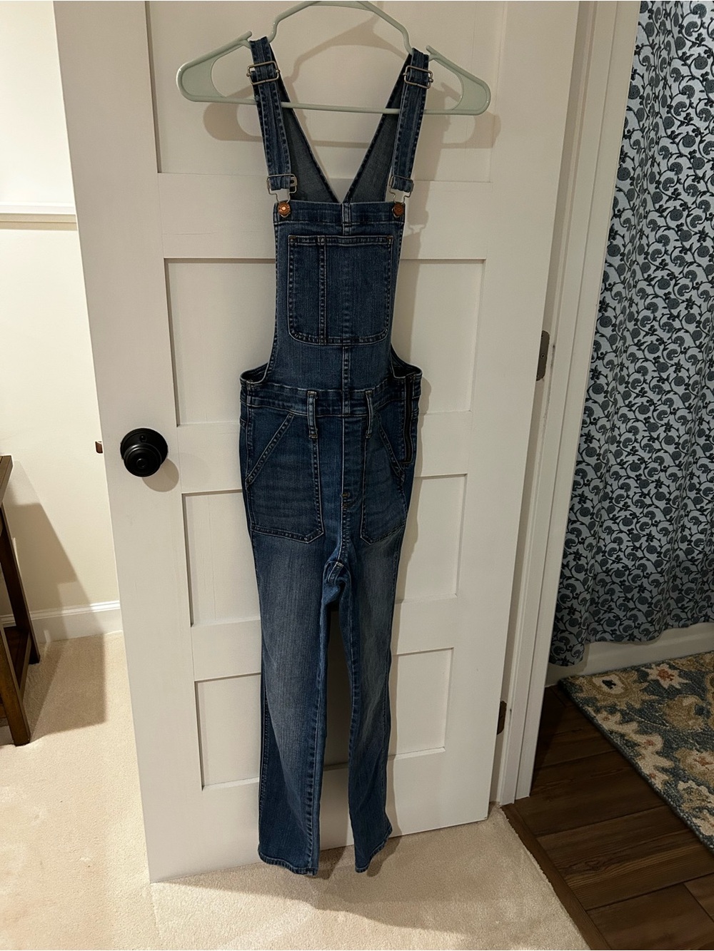 Madewell Indigo Slim Fit Denim Overalls Small